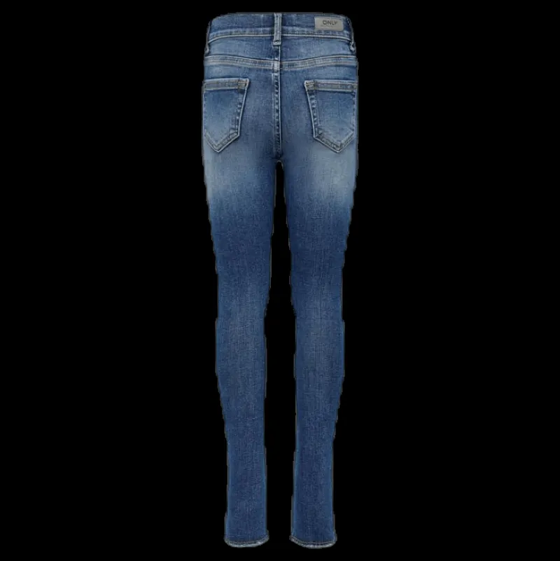 Discount Kids Only Blush Skinny Raw Jeans Blue Blå