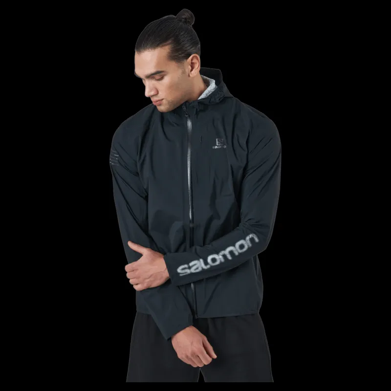 Sale Salomon Bonatti Wp Jkt M Black/nocturne Svart