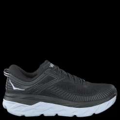 Hoka Bondi 7 White/Black Vit och Svart