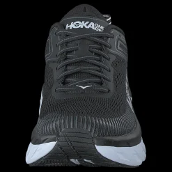 Hoka Bondi 7 White/Black Vit och Svart