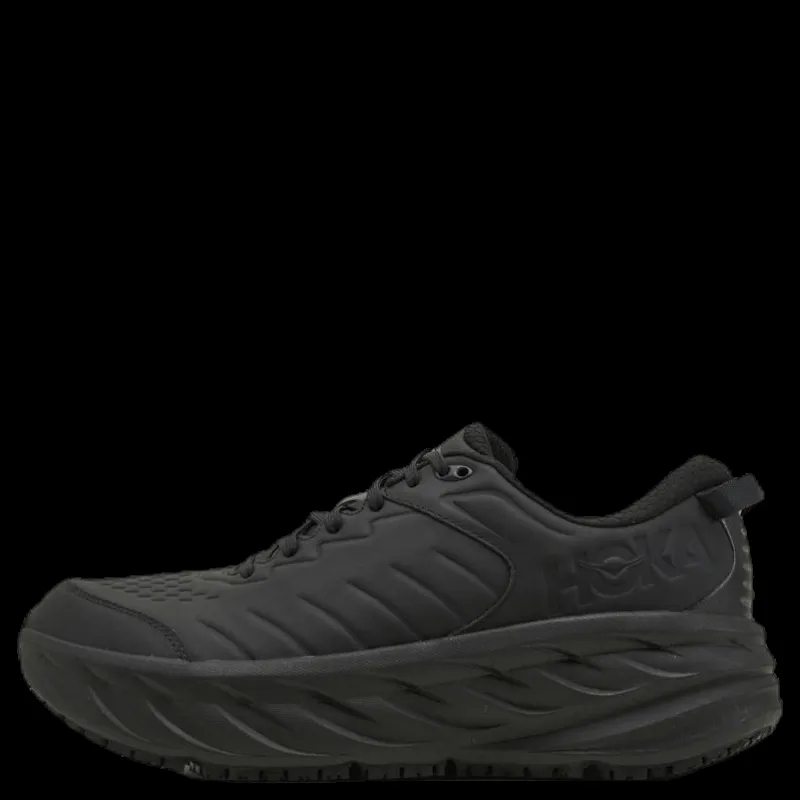 Discount Hoka Bondi SR Black Svart
