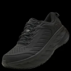 Discount Hoka Bondi SR Black Svart