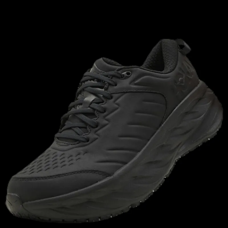 Discount Hoka Bondi SR Black Svart