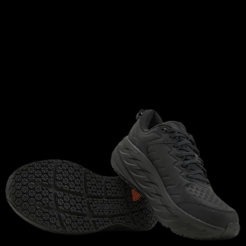 Discount Hoka Bondi SR Black Svart