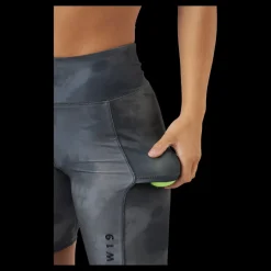 BOW19 Bonnie Cycle Shorts Cinder Tie Dye Grå Discount