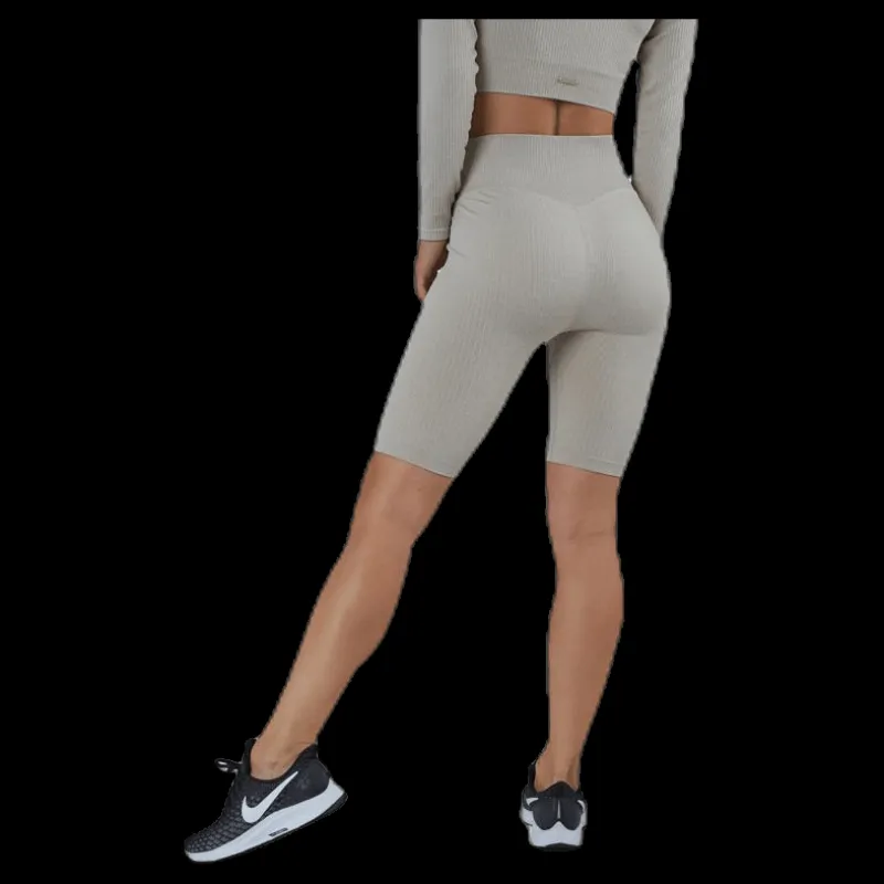 Outlet NOUN Bonnie Ribbed Shorts Beige
