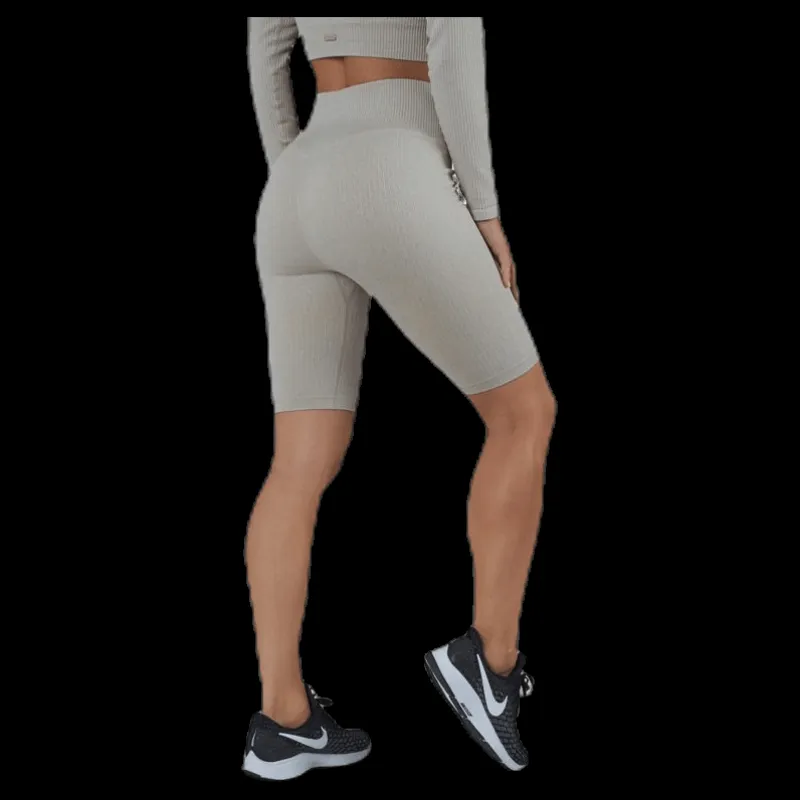 Outlet NOUN Bonnie Ribbed Shorts Beige