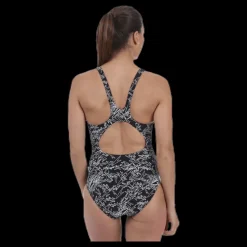 Speedo Boom Allover Muscleback White/Black Vit och Svart Online