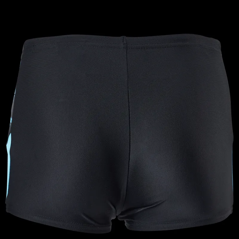 Hot Speedo Boom Logo Splice Aquashort Jm Black/light Svart
