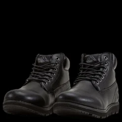 Discount Kappa Boot, Logo Alpert mid cut Black Svart