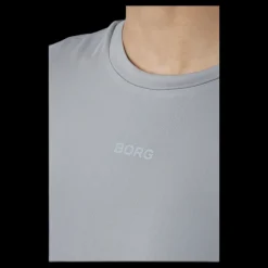 Björn Borg Borg Regular Tee Grey Grå Discount
