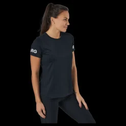 Björn Borg Borg Slim T-shirt Black Beauty Svart New