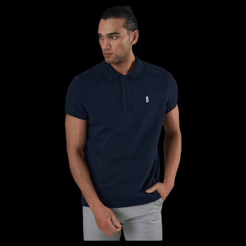 New Björn Borg Borg Sport Polo Blue Blå