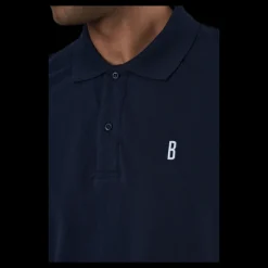 New Björn Borg Borg Sport Polo Blue Blå
