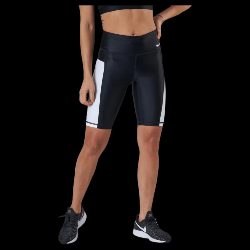 Björn Borg Borg Stripe Bike Shorts Black Svart Hot