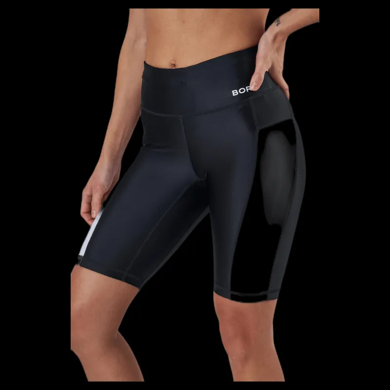 Björn Borg Borg Stripe Bike Shorts Black Svart Hot