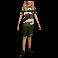 Björn Borg Borg Tee Camo Junior Patterned Mönstrad Hot