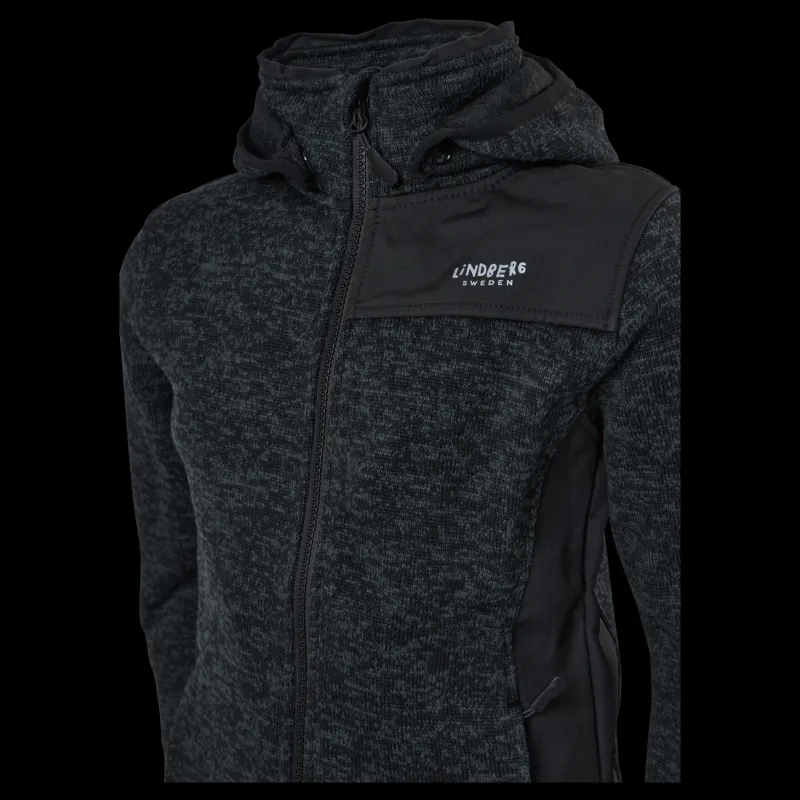 Hot Lindberg Bormio Jacket Black Grå