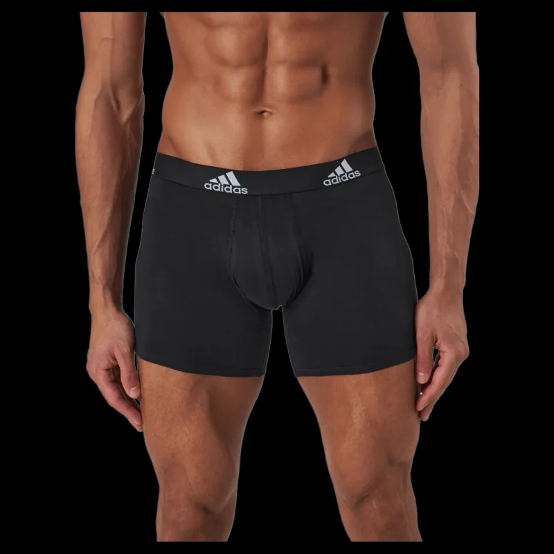 Online adidas Bos Brief 3Pp Black / Medium Grey Heather / Crew Navy Svart