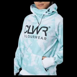 ColourWear Bowl Hood 2.0 W Tie Dye Turquoise Blå Hot