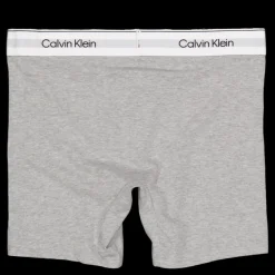 Calvin Klein Boxer Brief 3pk Mp1 Grey Heather, White, Black Grå Clearance