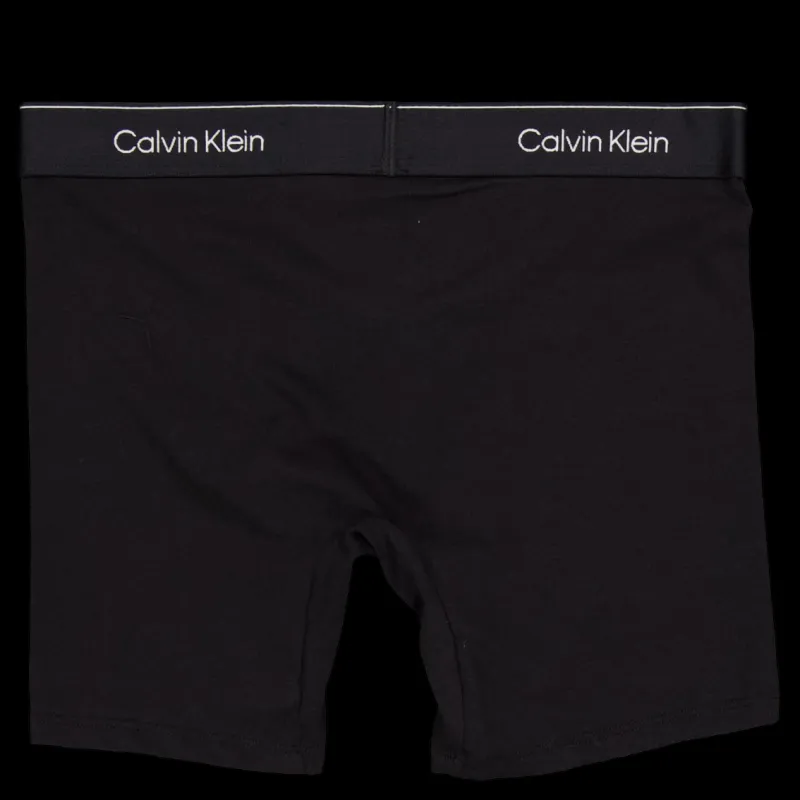 Calvin Klein Boxer Brief 3pk Tm6 Black W/ Black Wb Svart