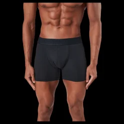 Discount Resteröds Boxer Organic Cotton 3-pack - Black Svart