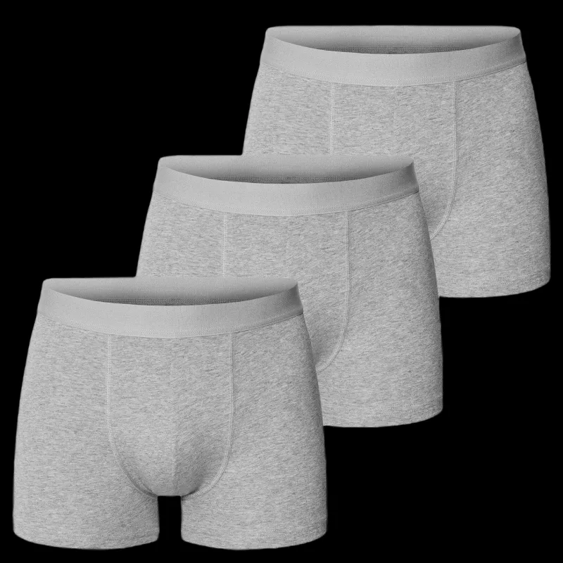 Bread & Boxers Boxer-Brief 3-Pack Grå Discount