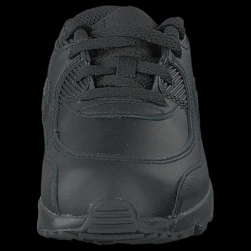 Online Nike Boys' Air Max 90 Leather TD Kids Black/black Svart