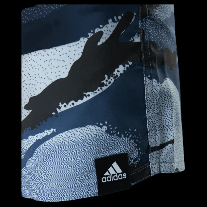 adidas Boys Camouflage Shorts Crew Navy Grå Outlet
