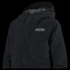 Burton Boys Dugout Jacket Black Svart New