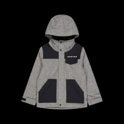 Online Burton Boys Dugout Jacket Black/grey Grey, Black Grå