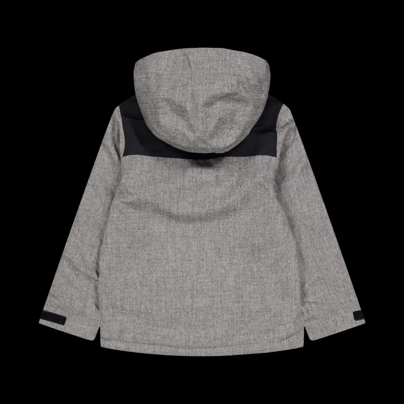 Online Burton Boys Dugout Jacket Black/grey Grey, Black Grå