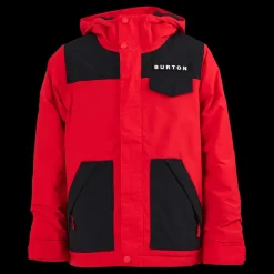 Clearance Burton Boys' Dugout 2l Jacket Tomato Röd