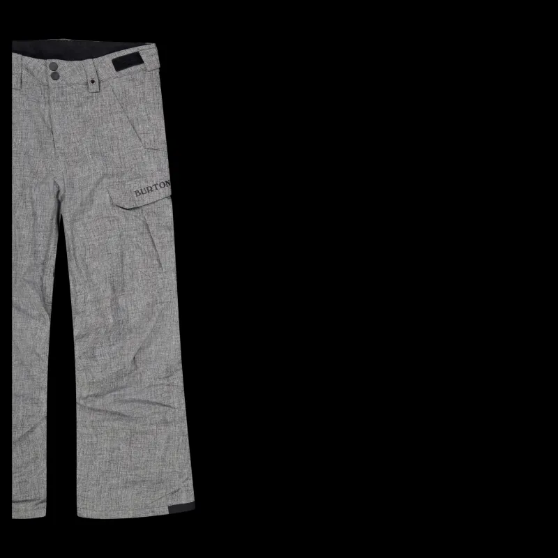 Burton Boys Exile Cargo Pant Grey Grå New