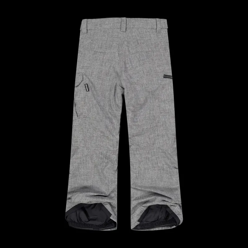 Burton Boys Exile Cargo Pant Grey Grå New