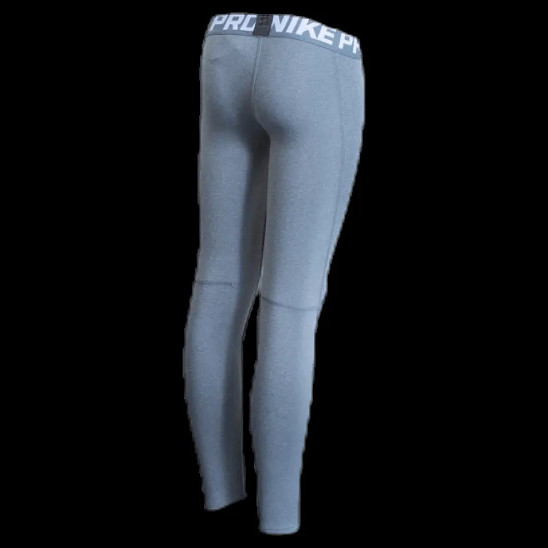 Nike Boys Pro Tights Grey Grå