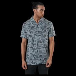 J.Lindeberg Brad Golf Polo Grey Grå Discount