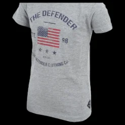 The Defender Brad Tee Jr Grey Grå Discount