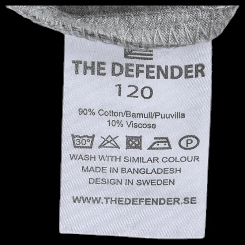 The Defender Brad Tee Jr Grey Grå Discount