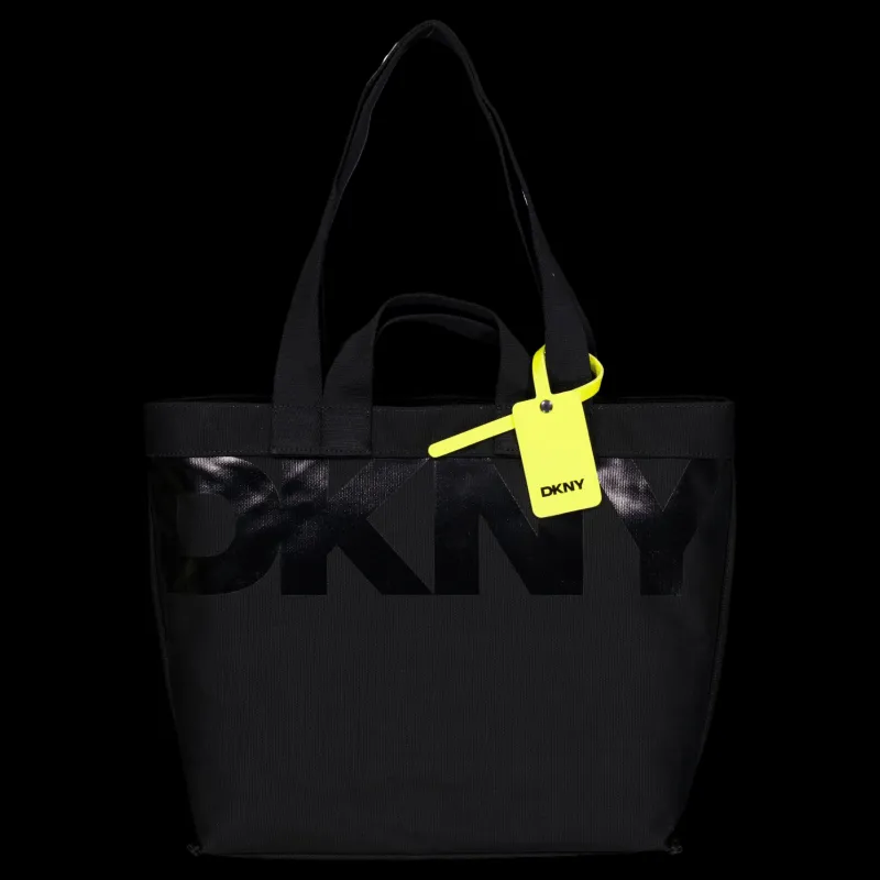 Clearance DKNY Sport Brady Double Handle Black/daffodil Svart