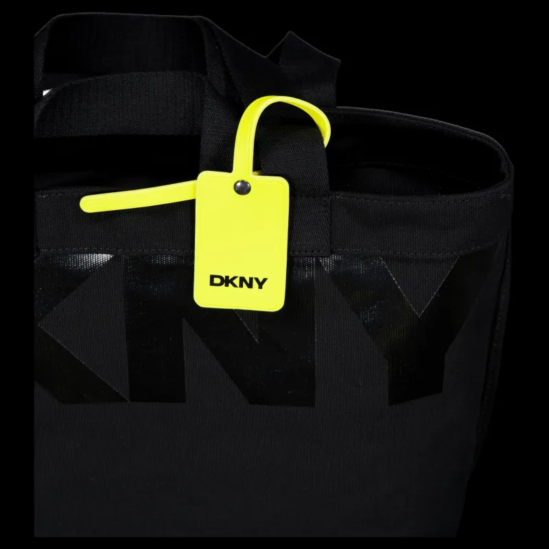 Clearance DKNY Sport Brady Double Handle Black/daffodil Svart