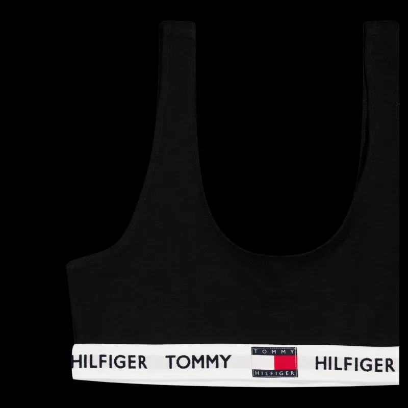 Tommy Hilfiger Bralette Black Svart Hot
