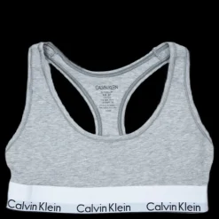 Calvin Klein Bralette Gray Grå Sale