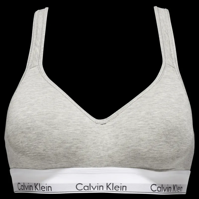 Hot Calvin Klein Bralette Lift Grey Heather Grå