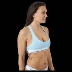 Calvin Klein Bralette Rain Dance Vit Discount