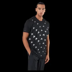 Best adidas Brand Love Graphic T-Shirt Black Svart