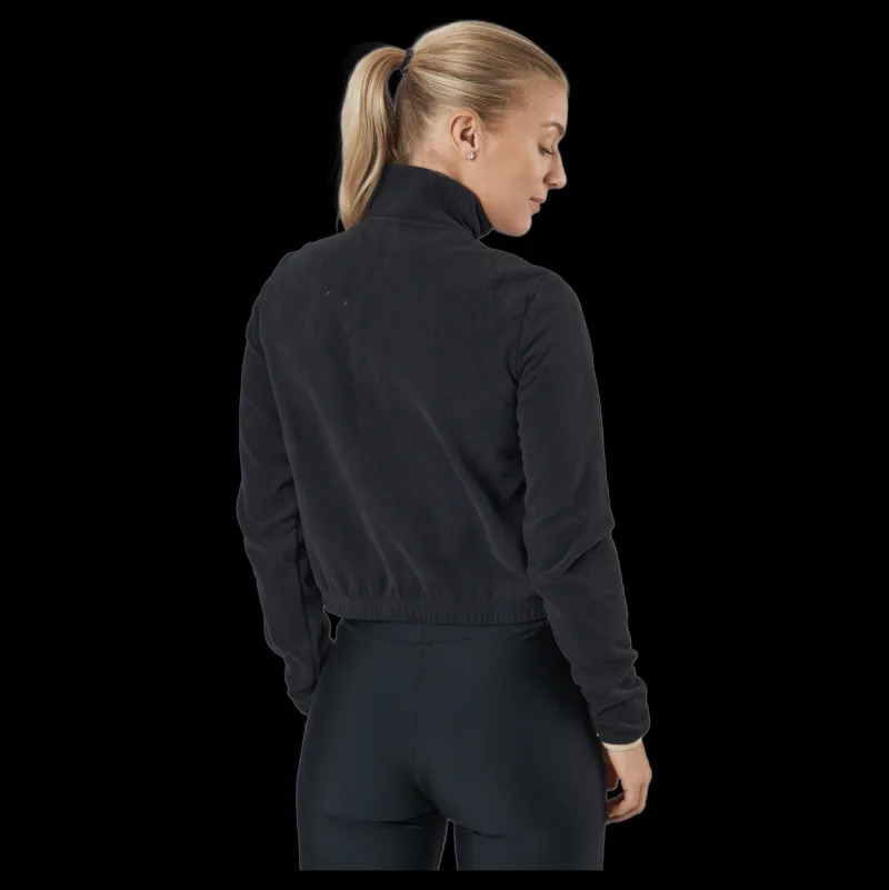 Best adidas Brand Love Polarfleece Half-Zip Sweatshirt Black / White / Halo Blush Svart