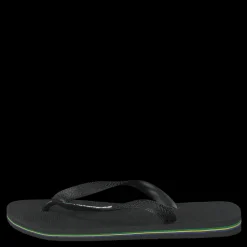Clearance Havaianas Brasil Logo Black/Black Svart