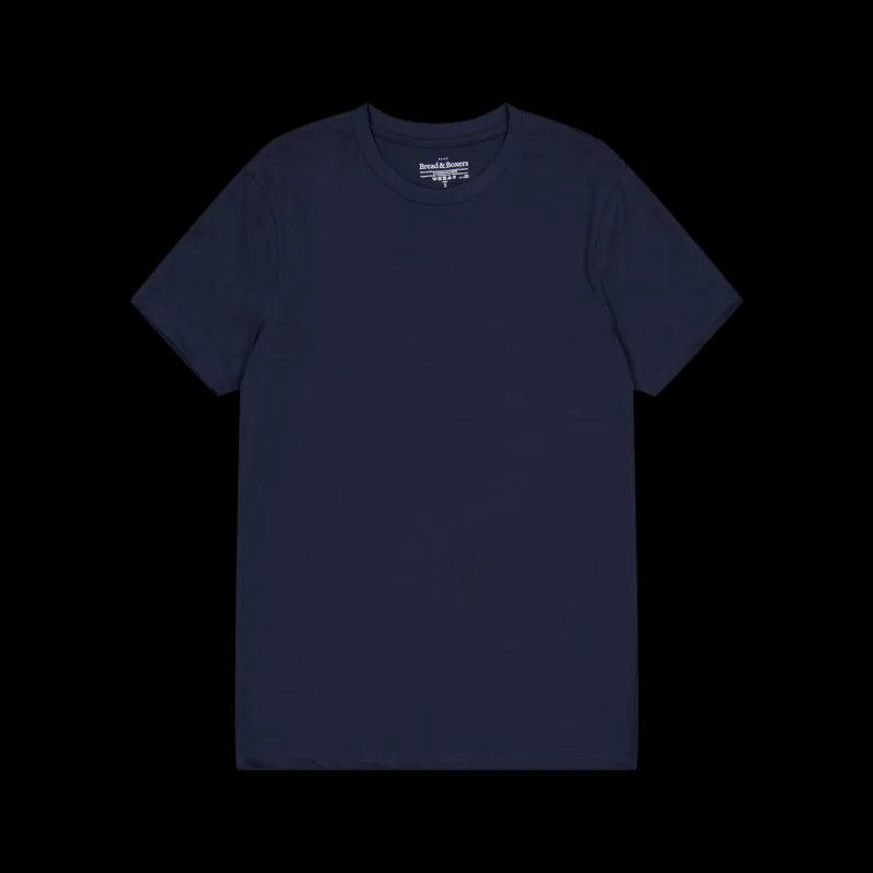 Clearance Bread & Boxers Crew-neck Regular Dark Blå